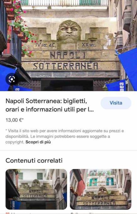 Emyesabi Leilighet Napoli Eksteriør bilde